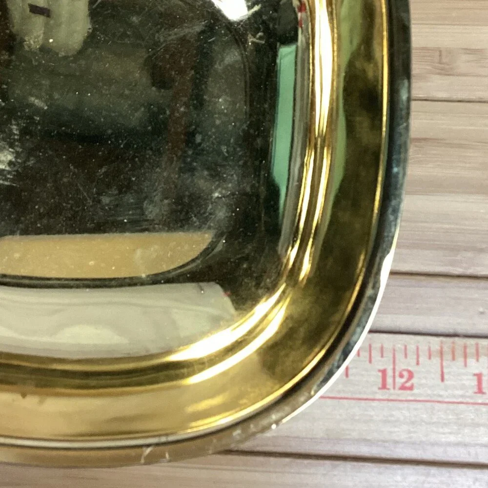 Vintage Shelton Ware 24k Gold Electroplated Pineapple Dish